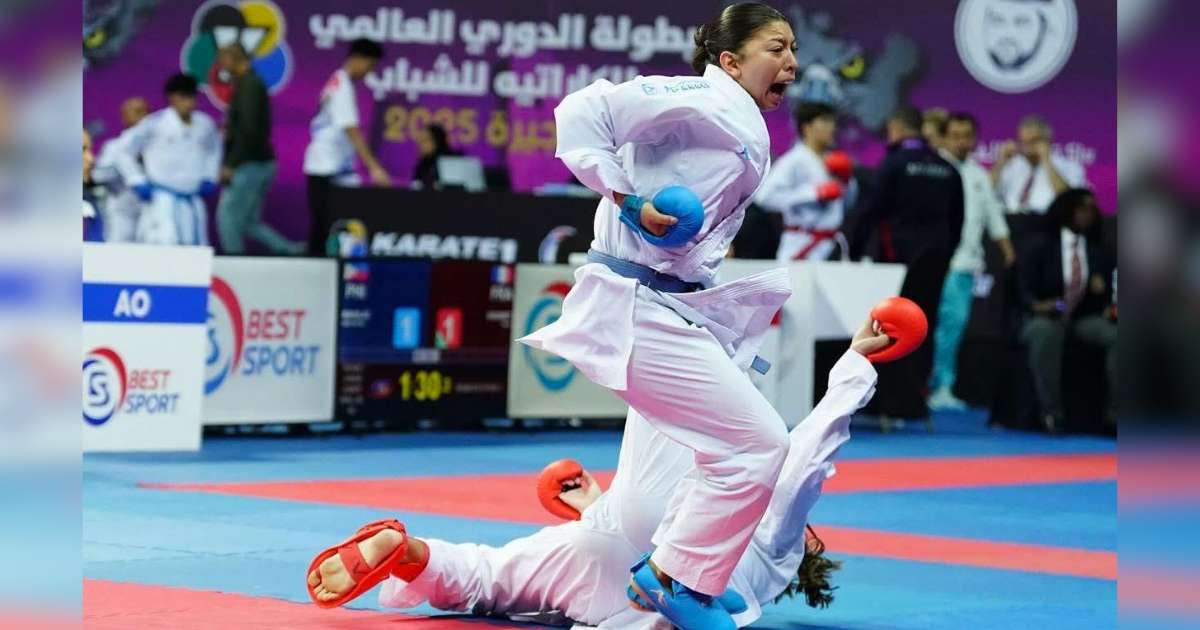 Atletas de Karate México en el Top 10 de la Youth League de Fujairah